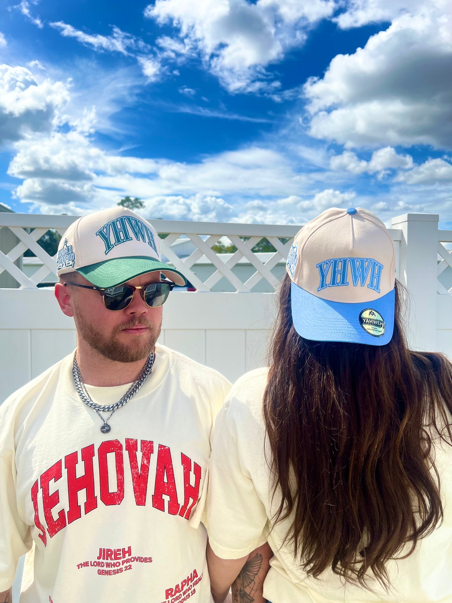 The YHWH Vintage Trucker Hat