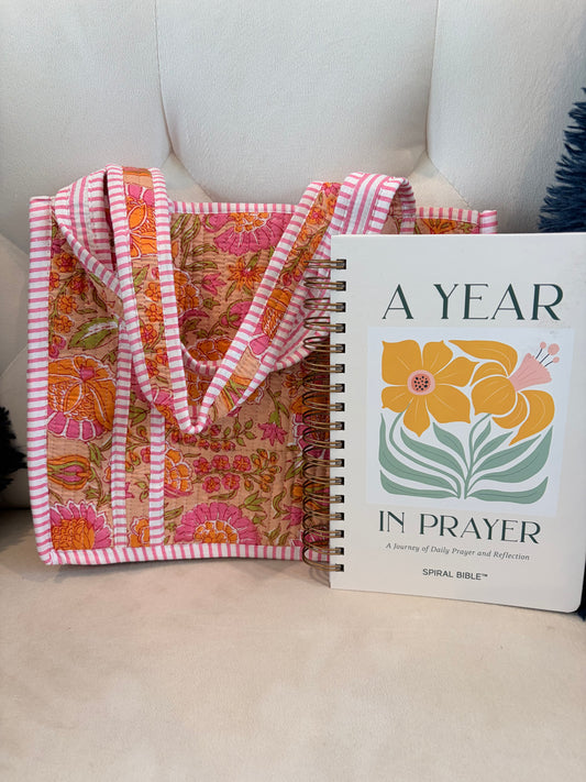 The Cottage Bible Bag