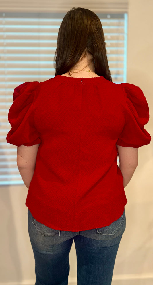 The Juliette Puff Sleeve Top