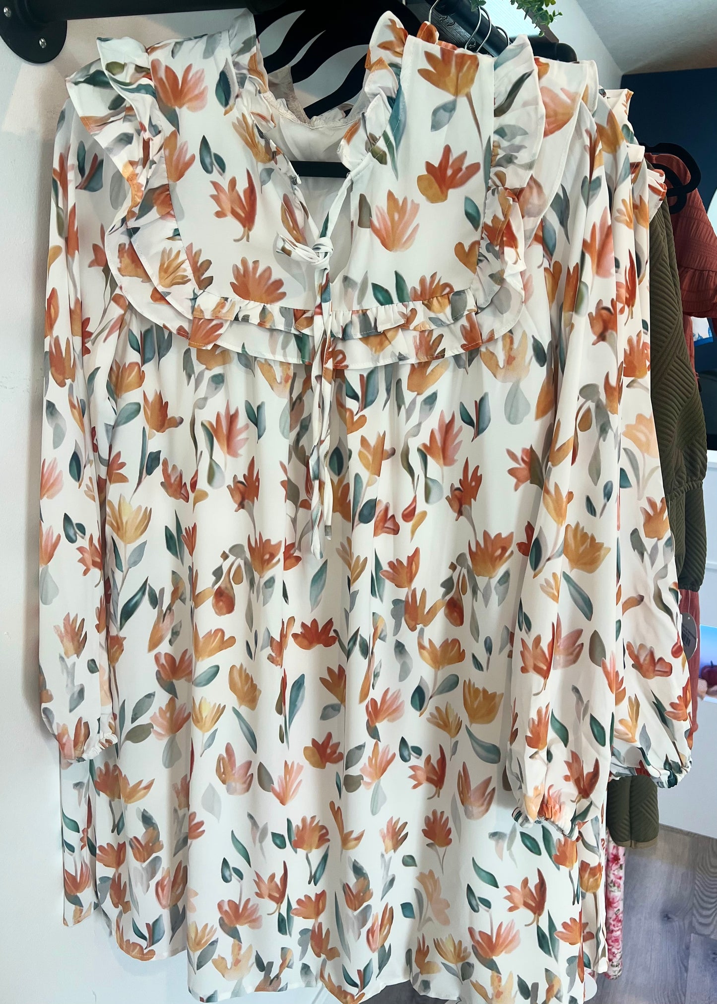 The Autumn Ruffle Dress