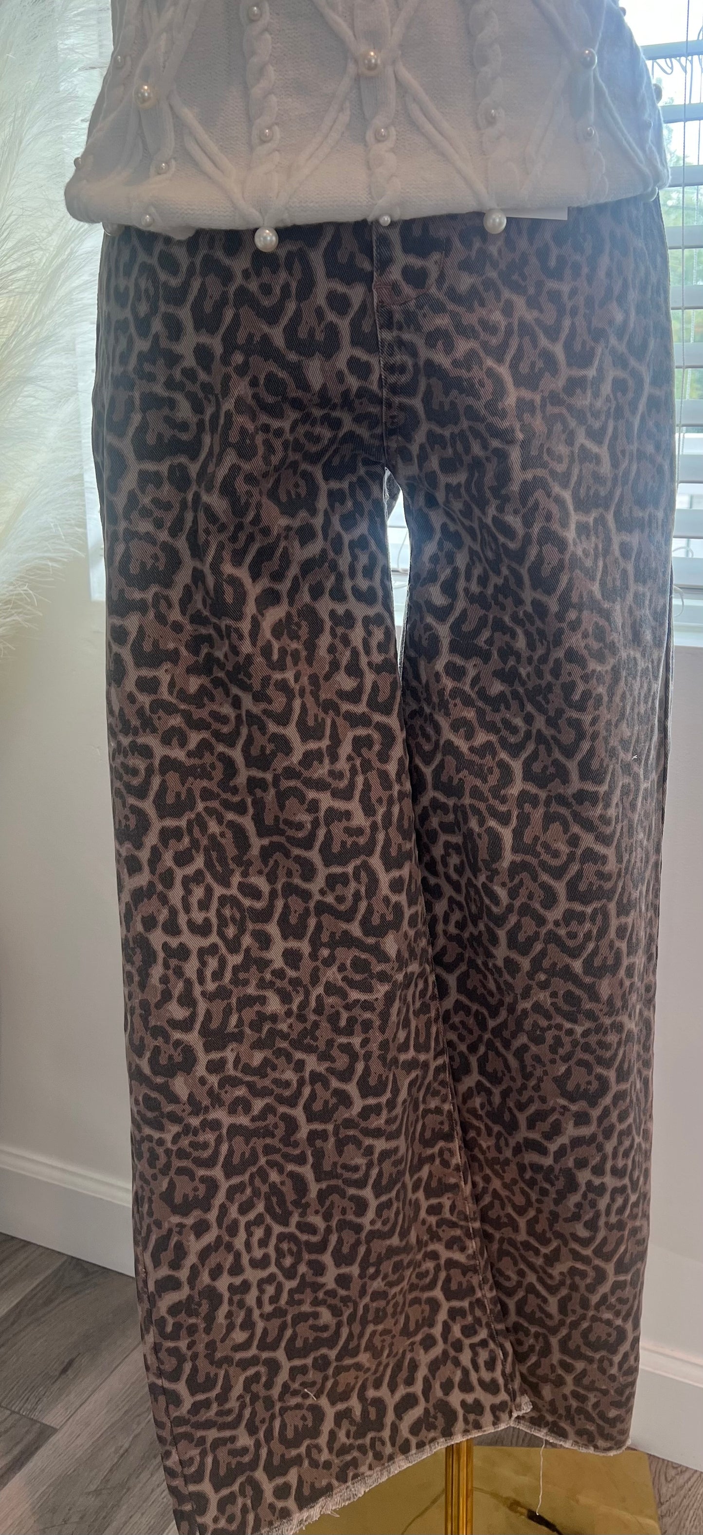 Wild Streak Wide-Leg Jeans