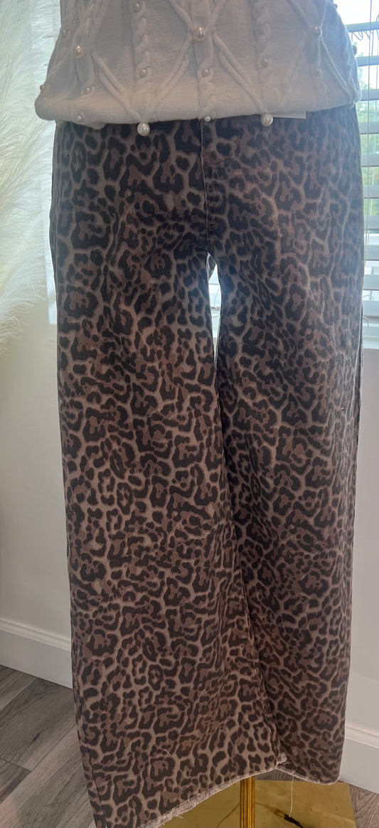 Wild Streak Wide-Leg Jeans