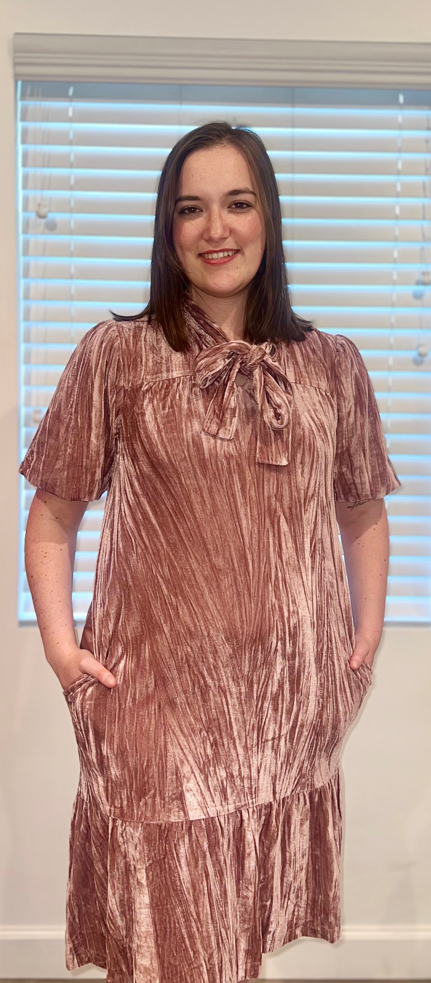 The Velvet Mini Dress