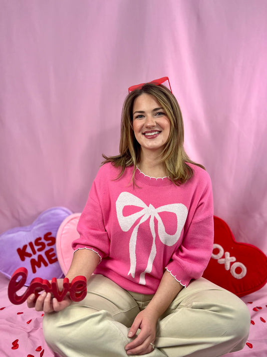 The Rosalie Ribbon Knit