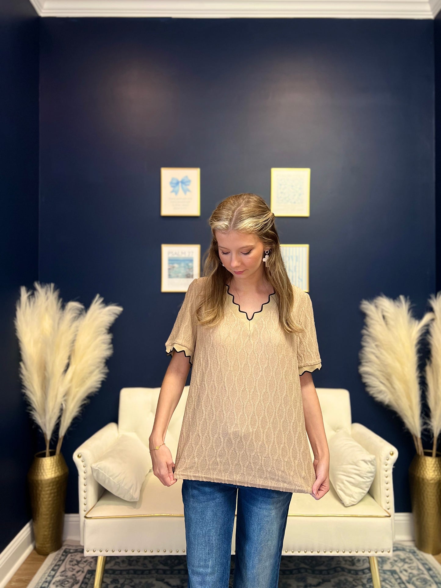The Elena Knit Top