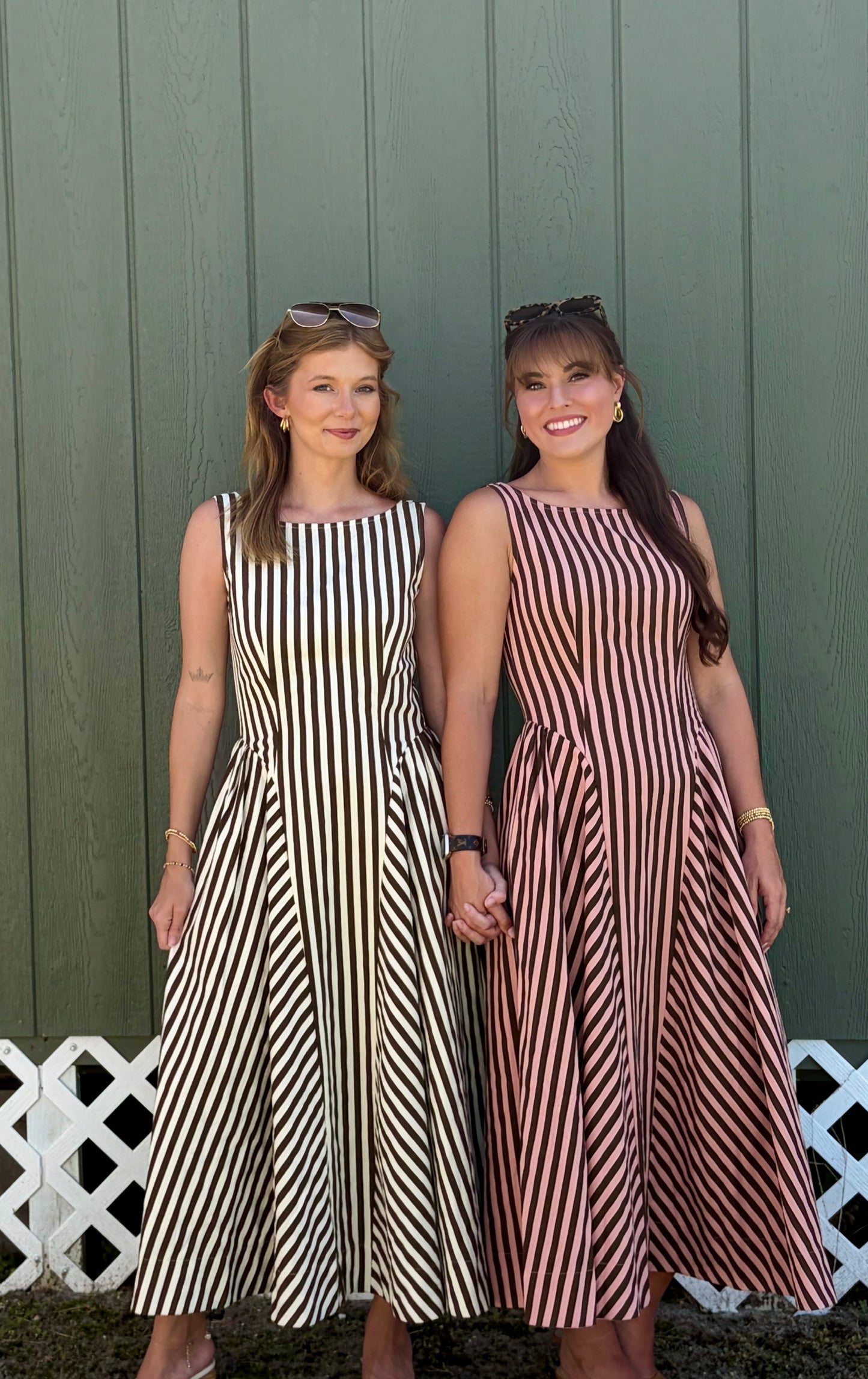 Chocolate Stripe Dress