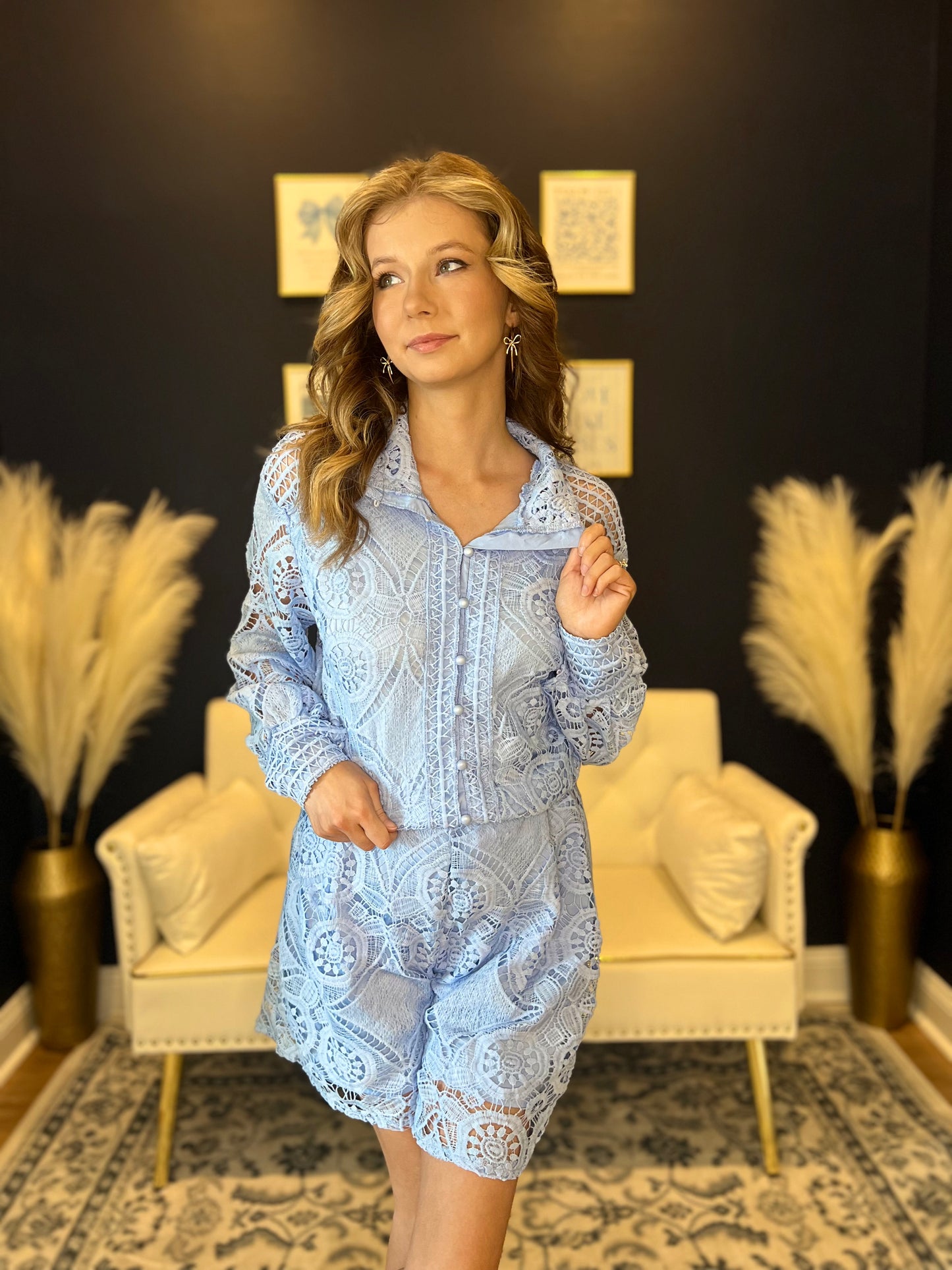 The Coastal Bloom Eyelet Set