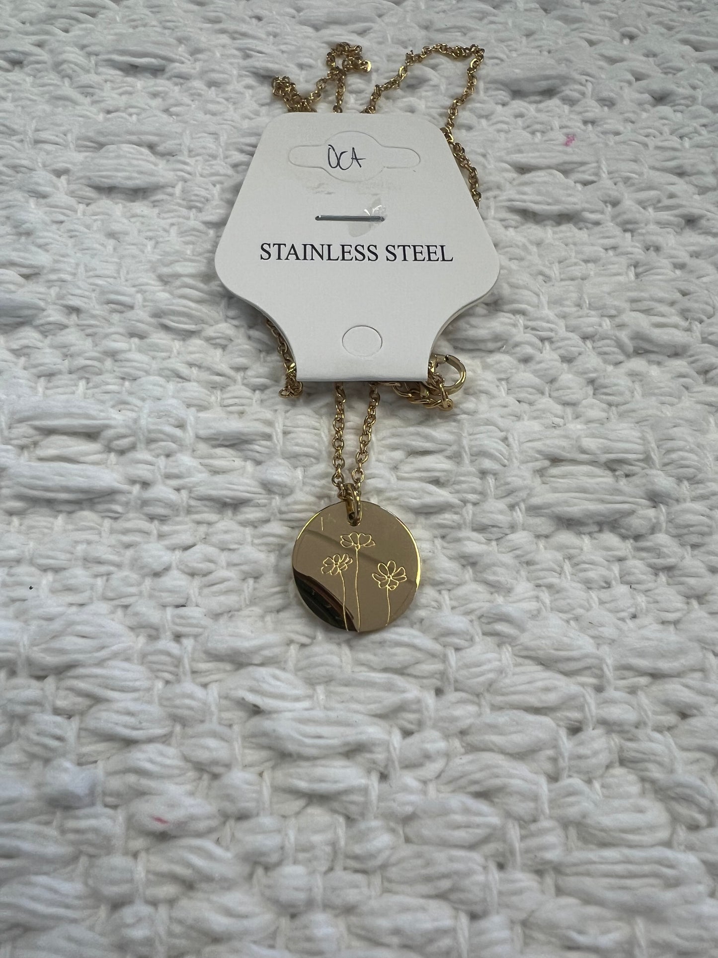 Birth Month Flower Necklace