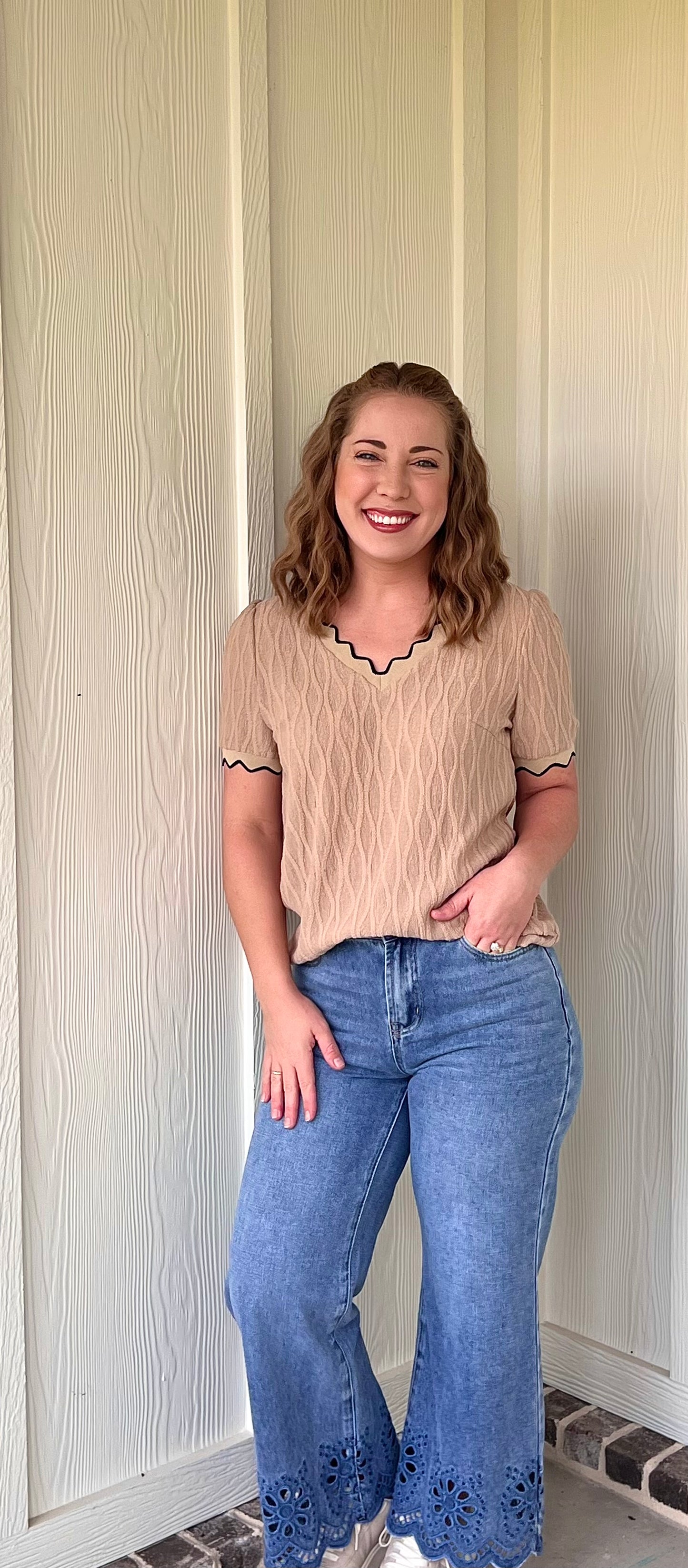 The Elena Knit Top