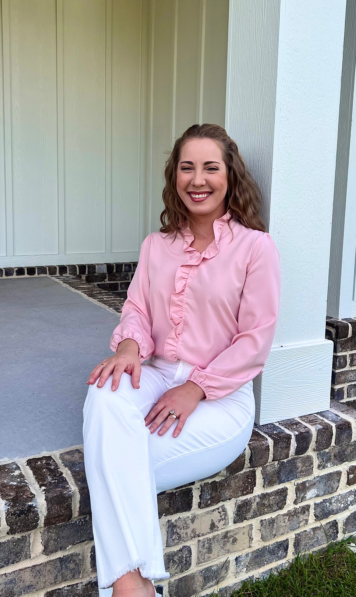 The Blush Romance Blouse