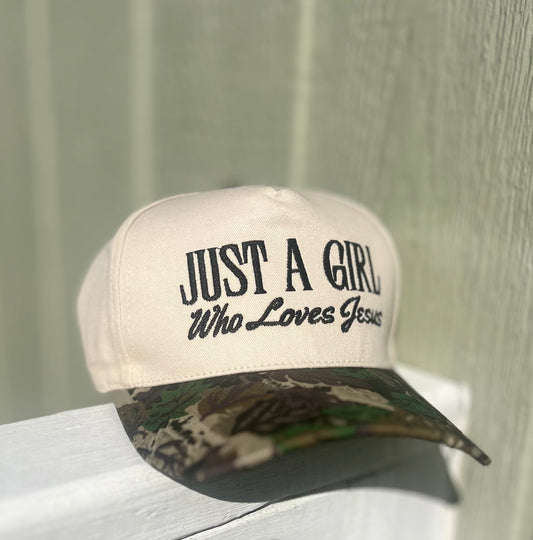 The Just a Girl Who Loves Jesus Hat