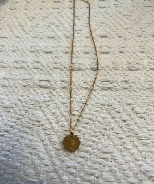 Birth Month Flower Necklace