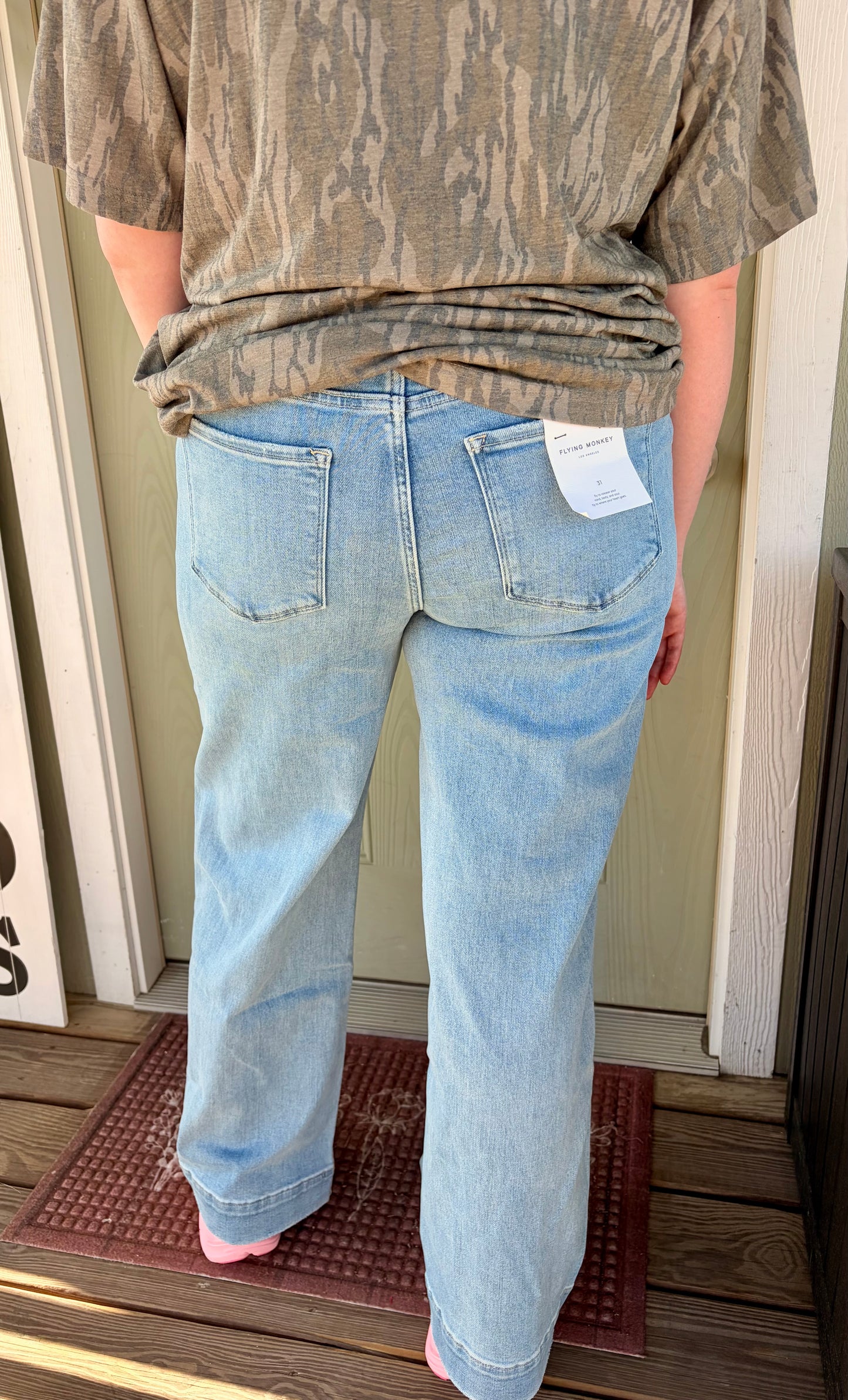 The Coastal Drift Wide Leg Jeans