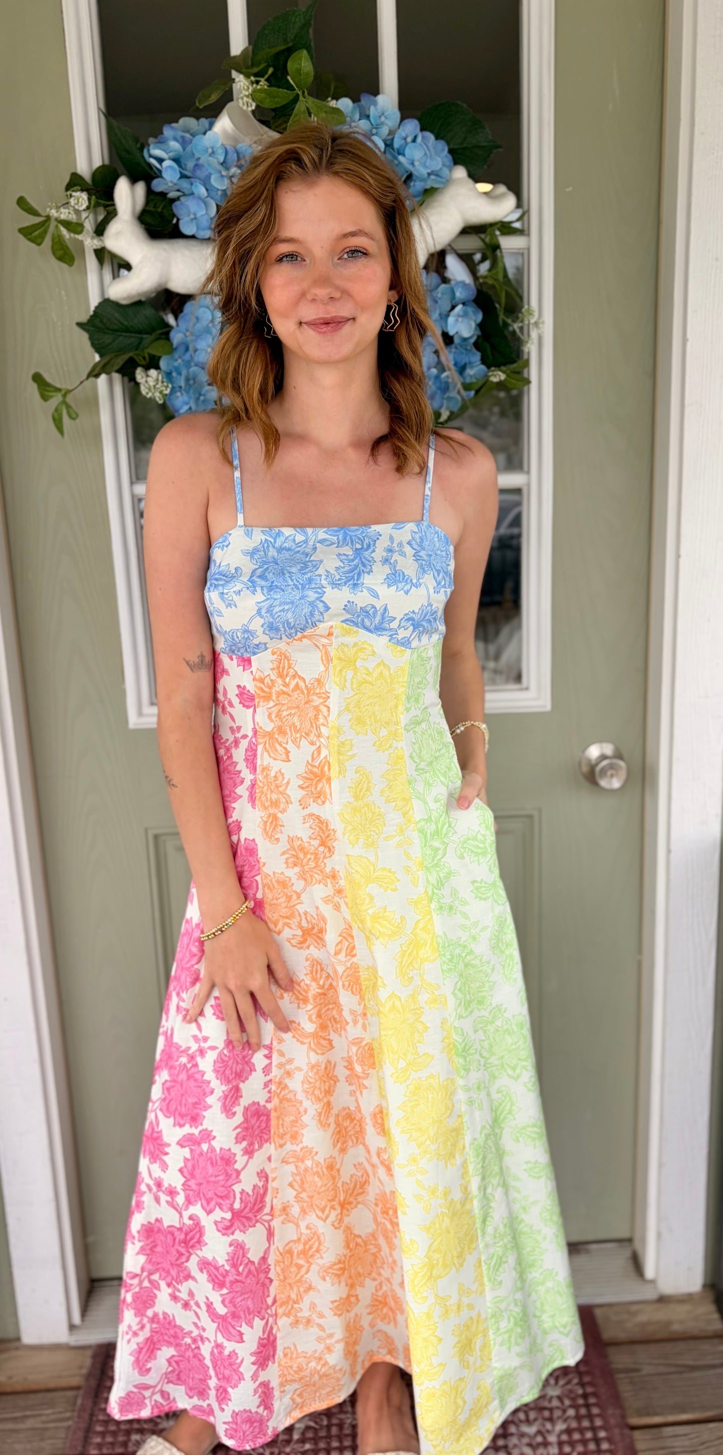 The Pastel Garden Midi