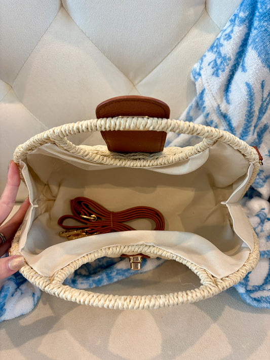 The Carolina Woven Purse