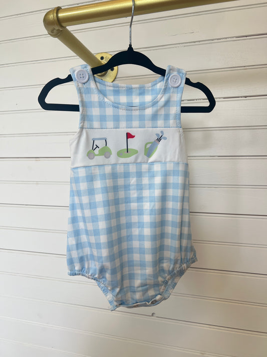 The Baby Boy Golf Romper