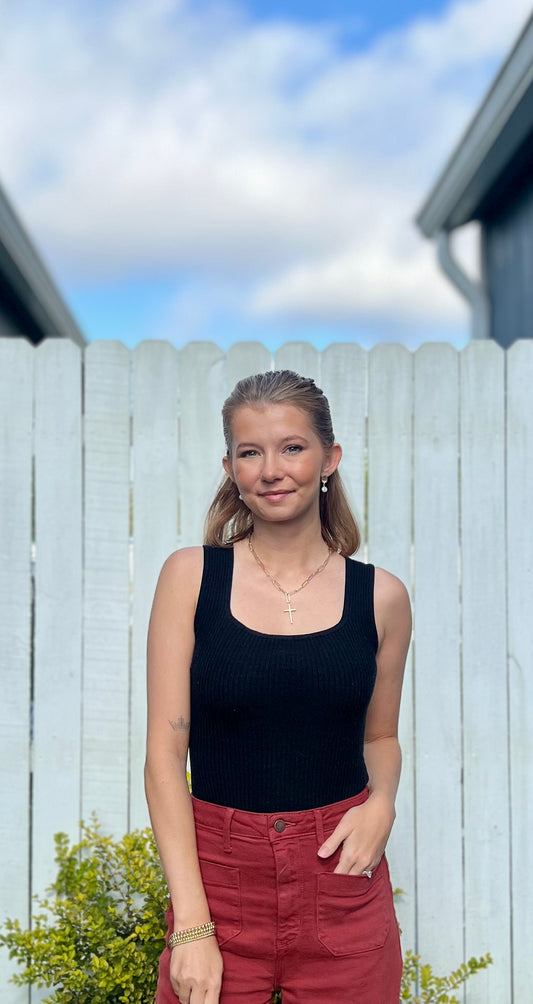 The Lily Square Neck Bodysuit