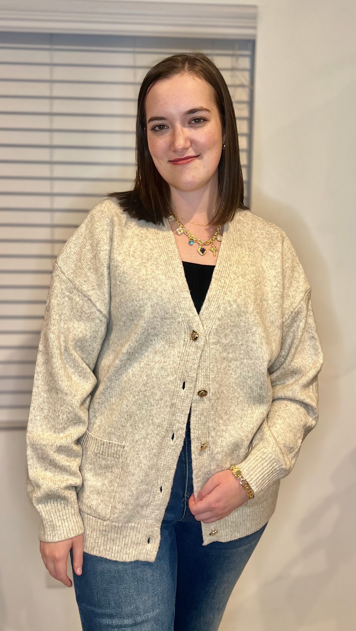 The Madeline Wool Cardigan