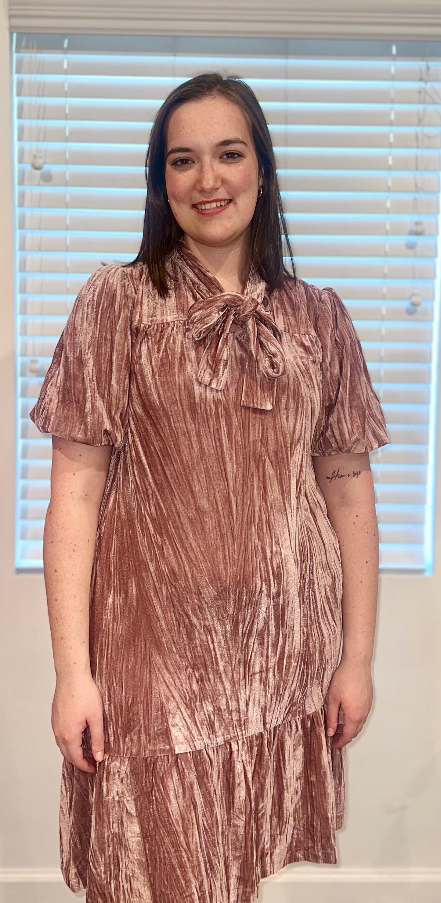 The Velvet Mini Dress