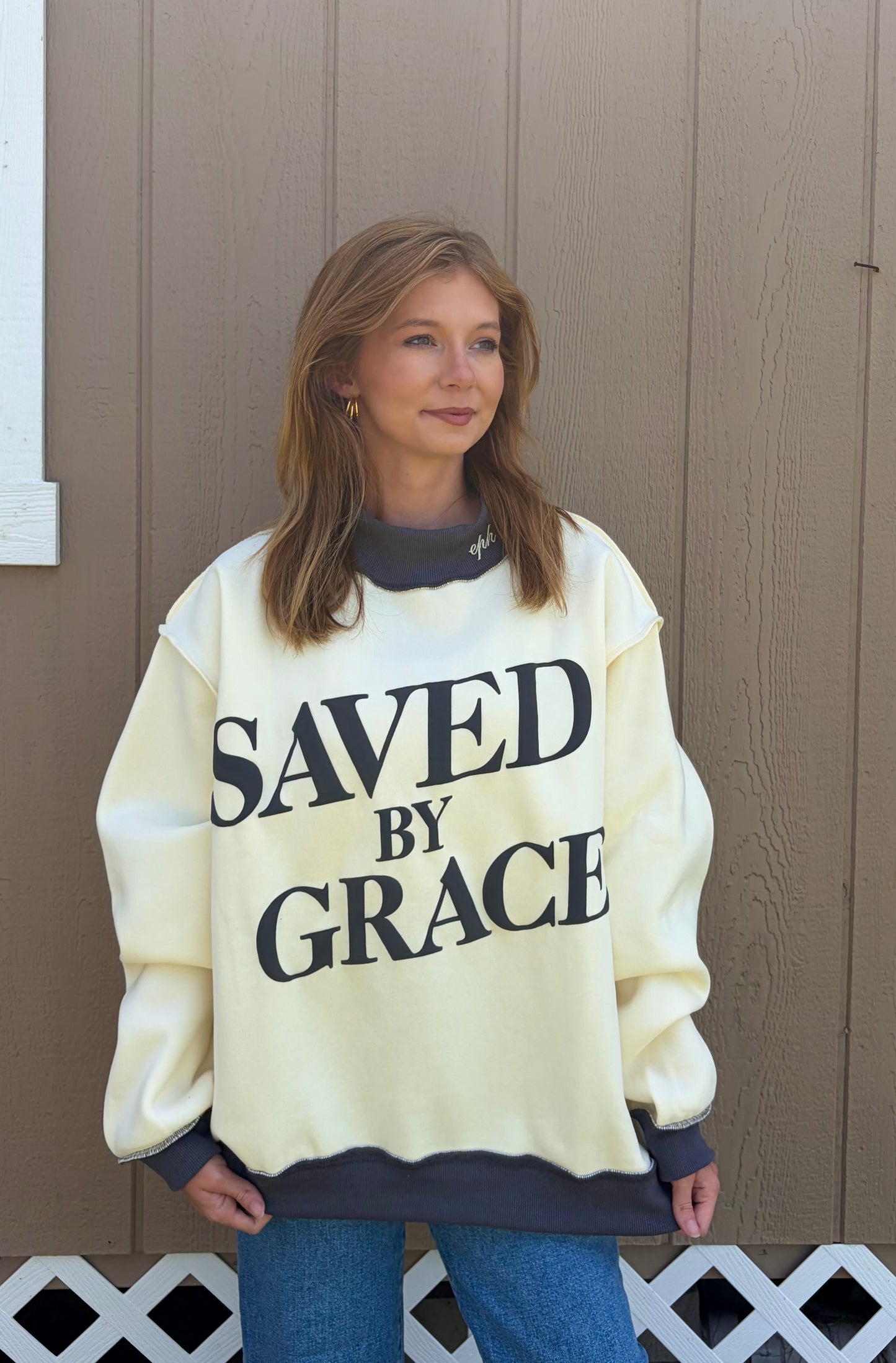 Saved by Grace Sweatshirt