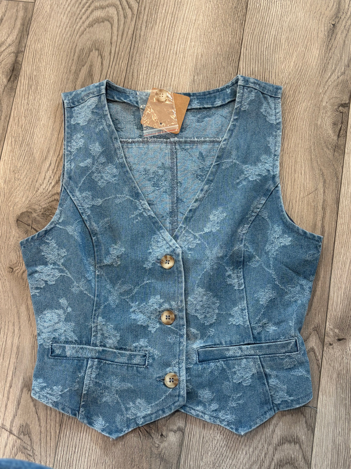 The Bluebell Denim Vest