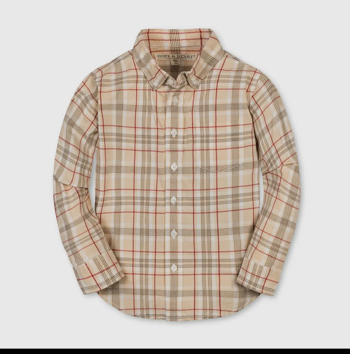 The Brooks Boys Plaid Shirt