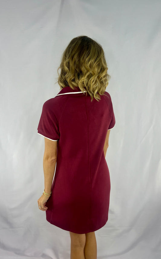 The Marley Modal Polo Mini Dress