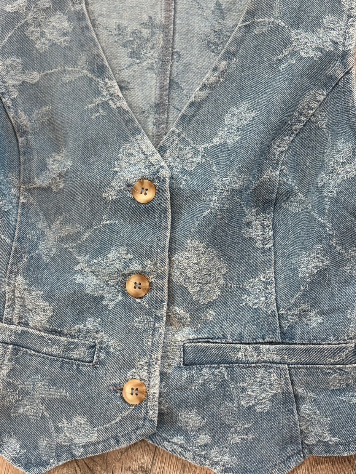 The Bluebell Denim Vest
