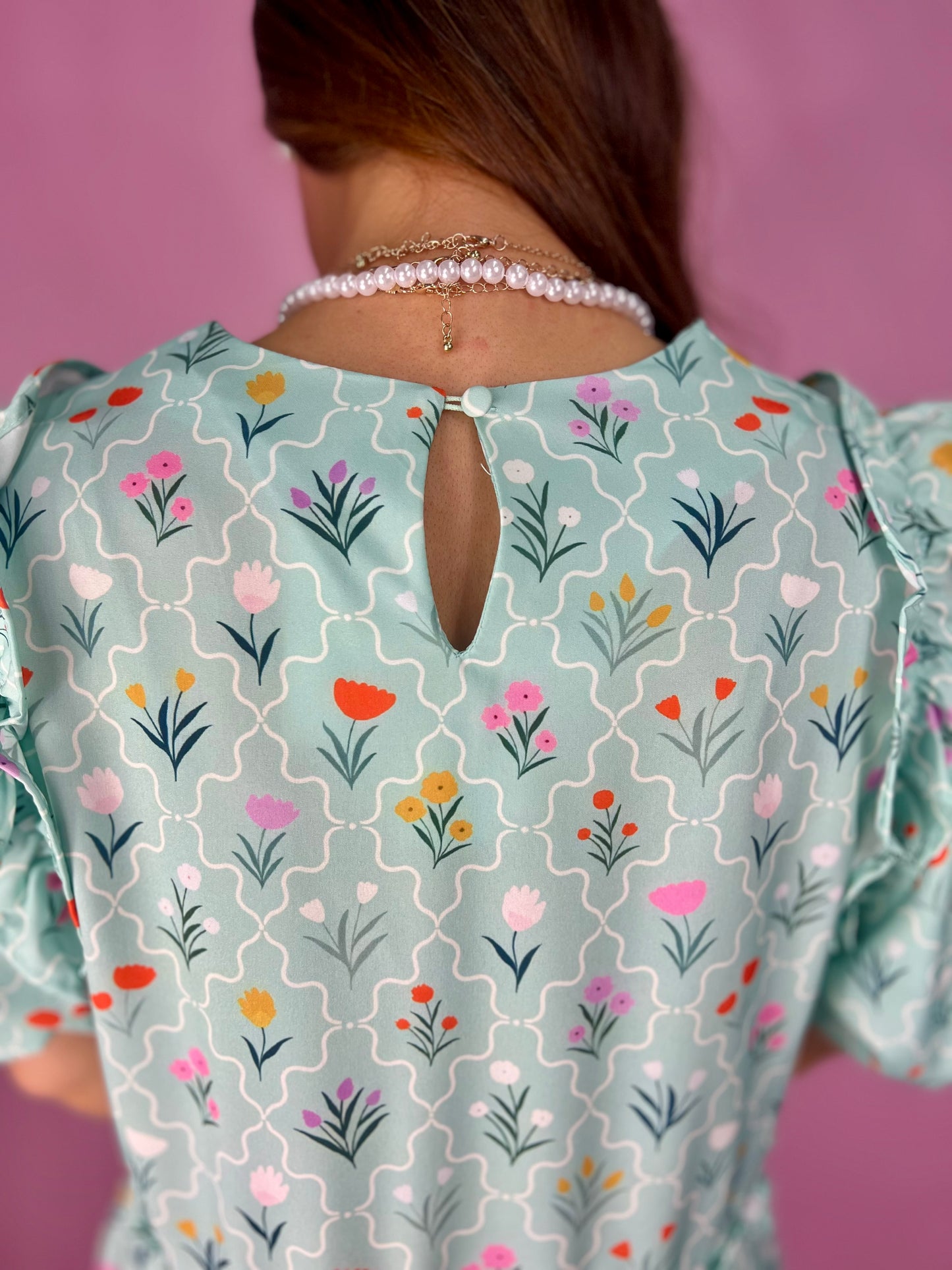 The Lillian Meadow Dress