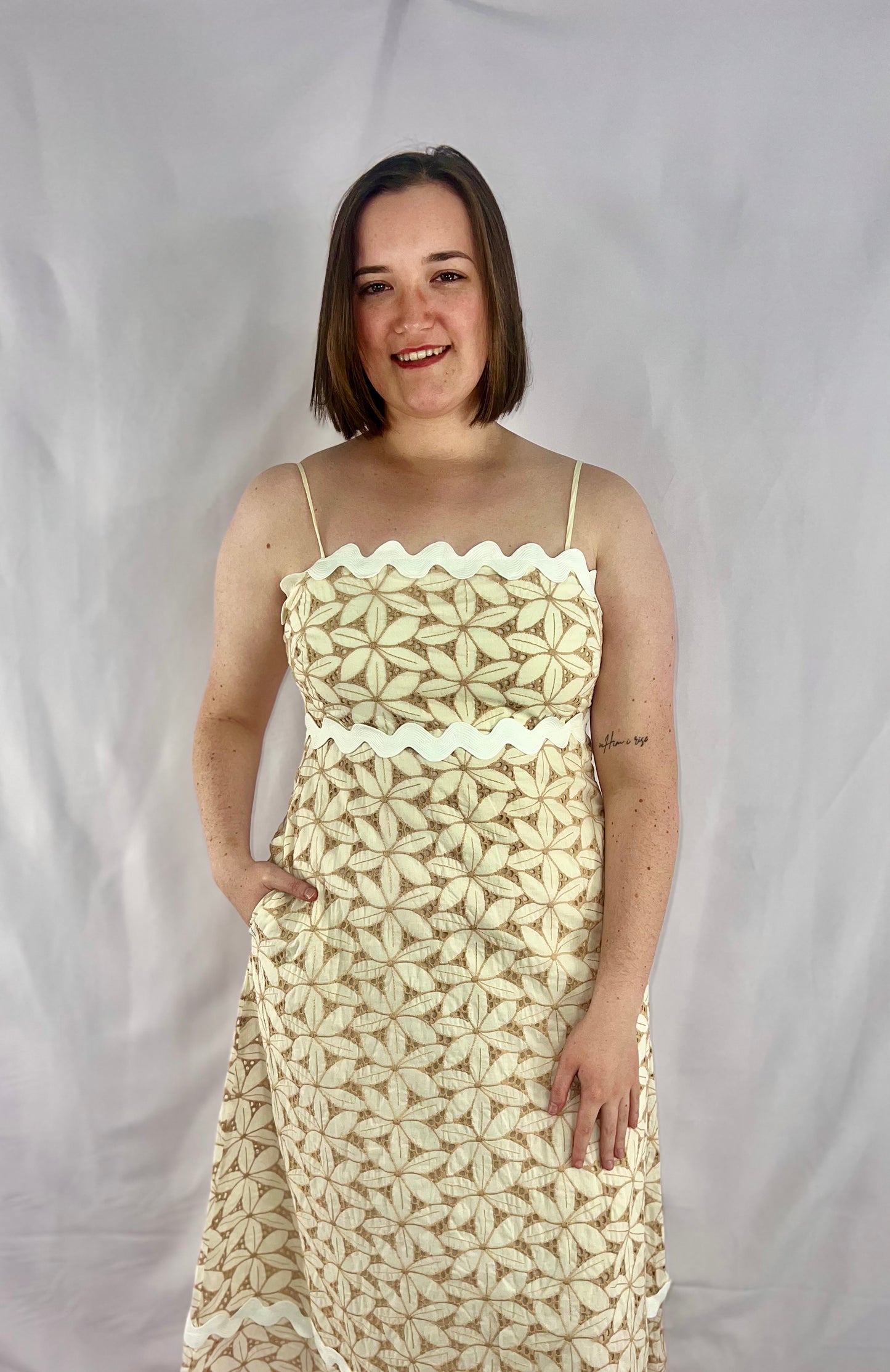 The Camille Garden Lace Maxi Dress