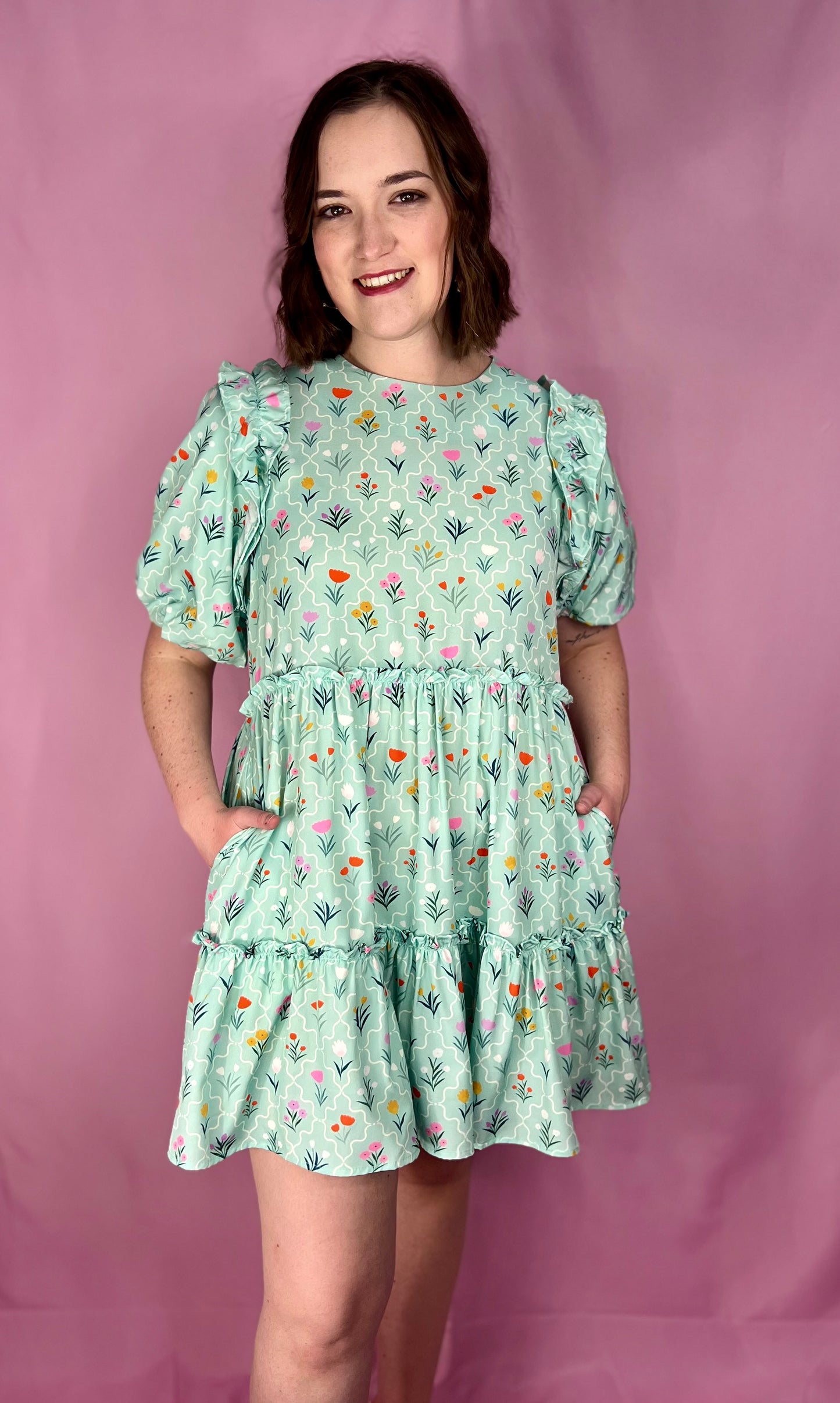 The Lillian Meadow Dress