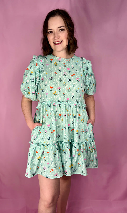 The Lillian Meadow Dress