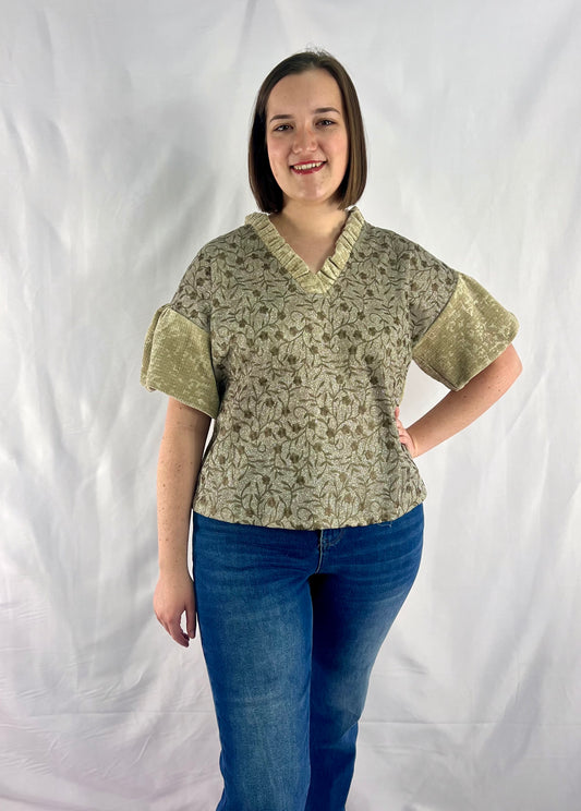 The Stella Shimmer Blouse