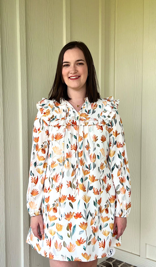 The Autumn Ruffle Dress
