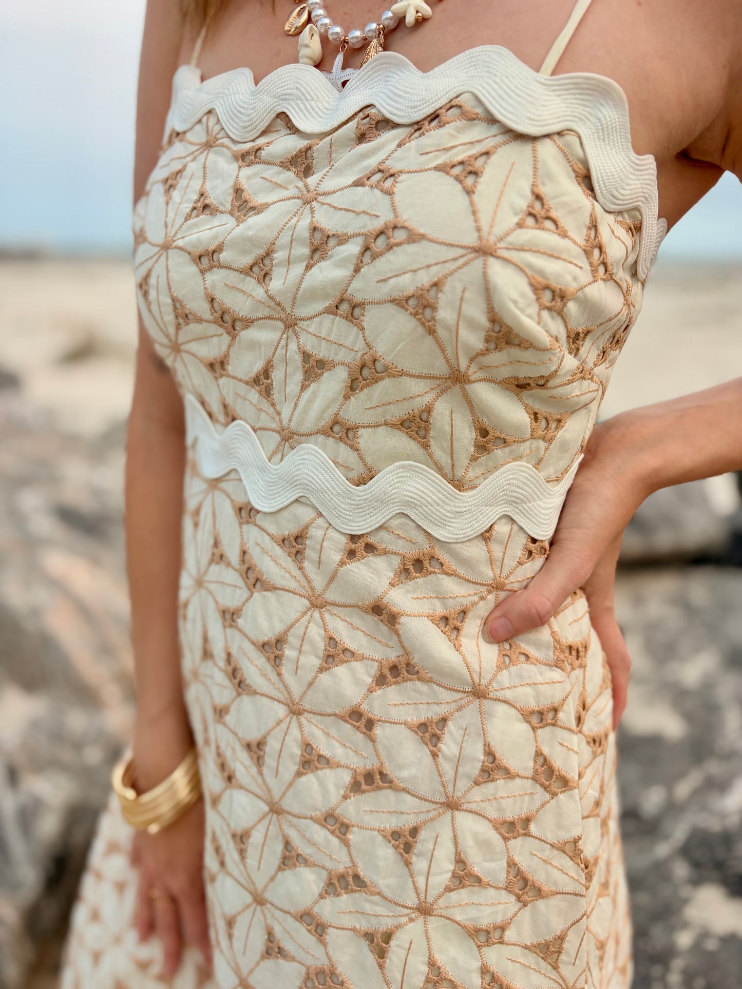 The Camille Garden Lace Maxi Dress