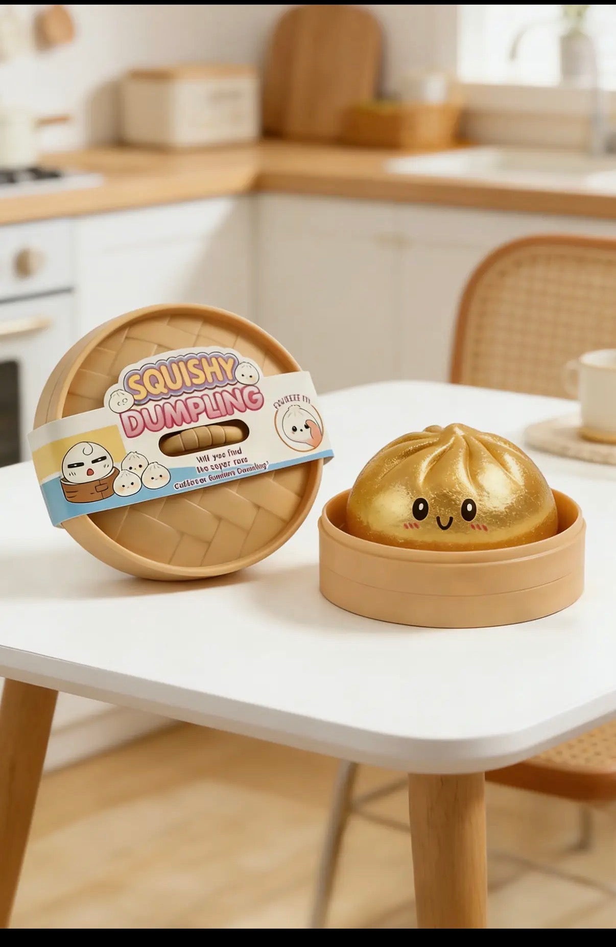 Gold Squishy Dumpling