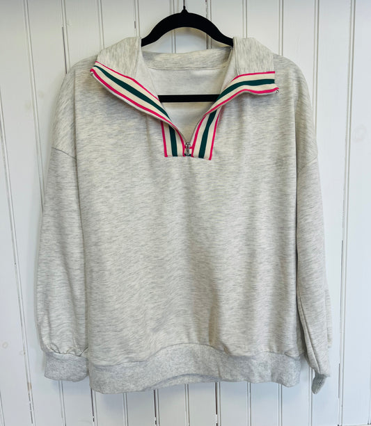 The Katie Collared Pullover