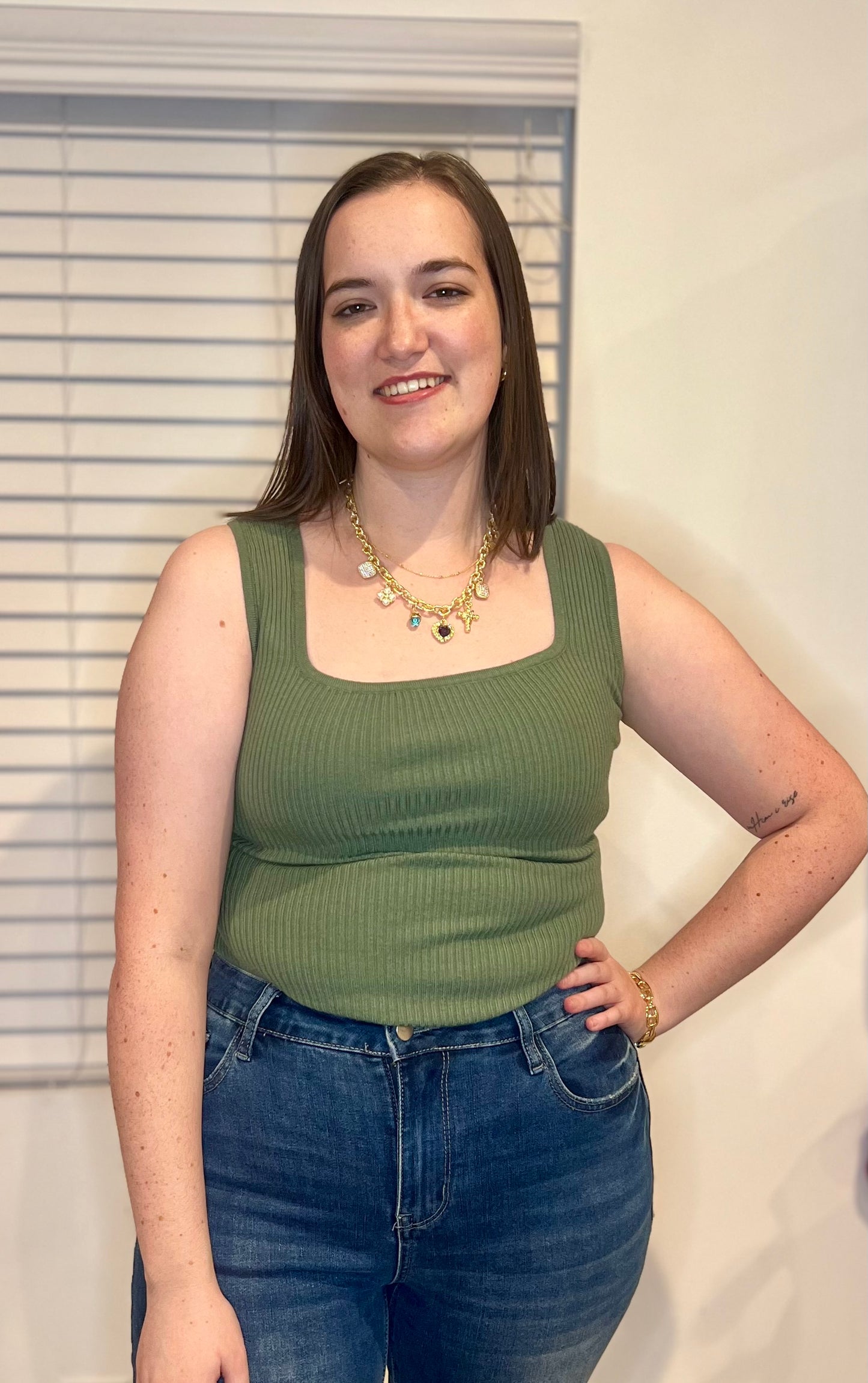 The Lily Square Neck Bodysuit