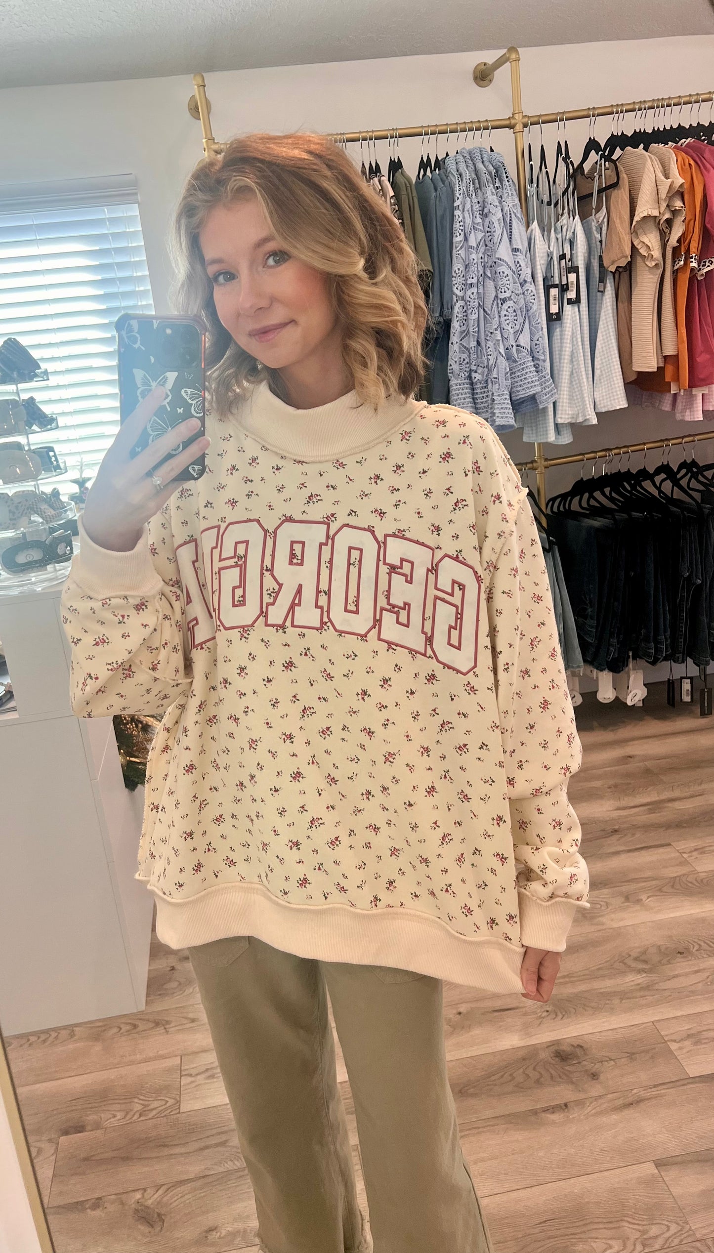 The Georgia Rose Sweatshirt