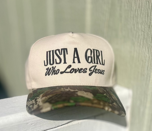 The Just a Girl Who Loves Jesus Hat