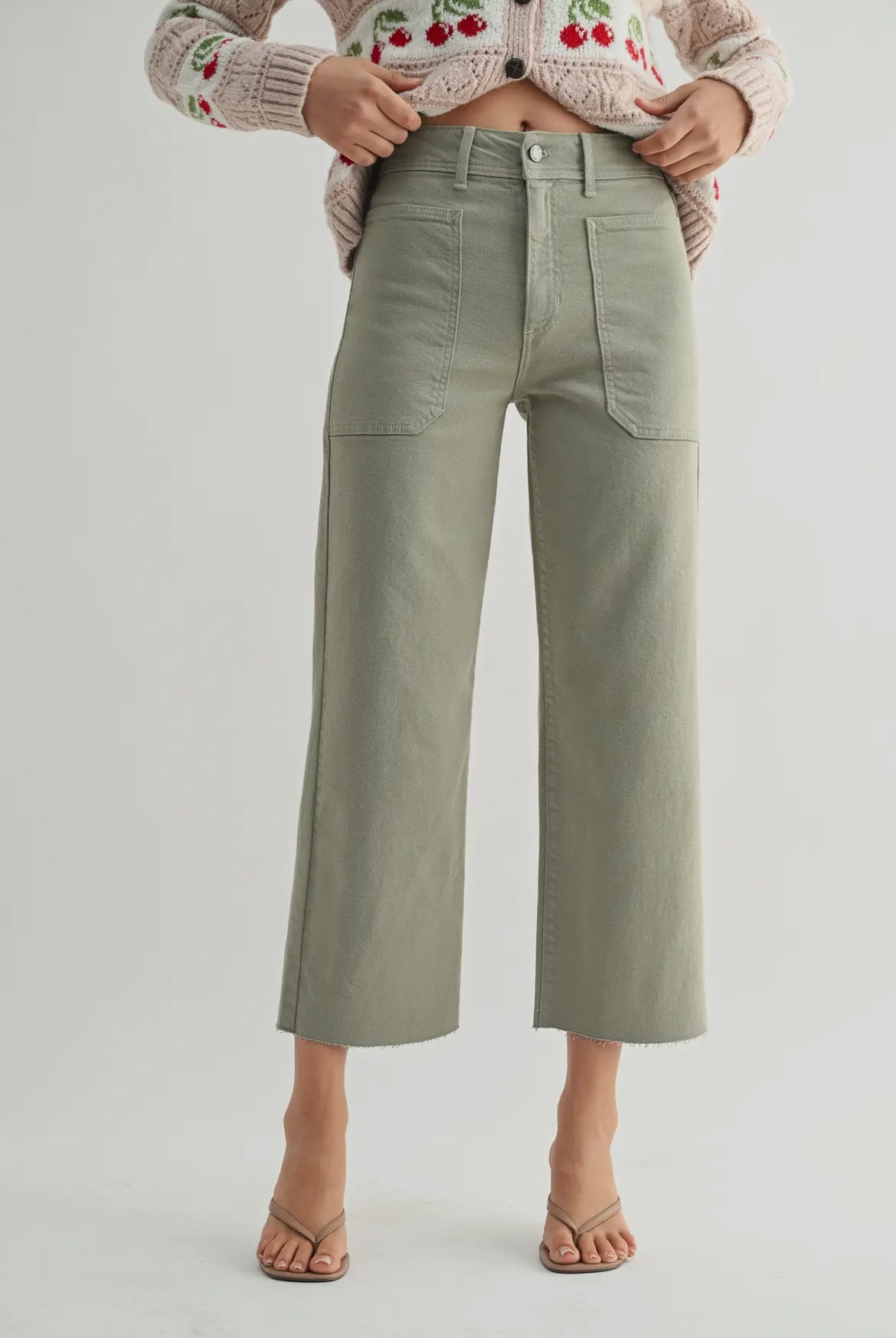 The Rosemary High Rise Wide Leg Jeans