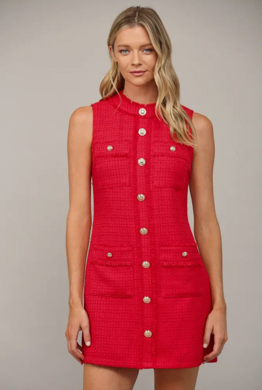 The Charlotte Tweed Dress